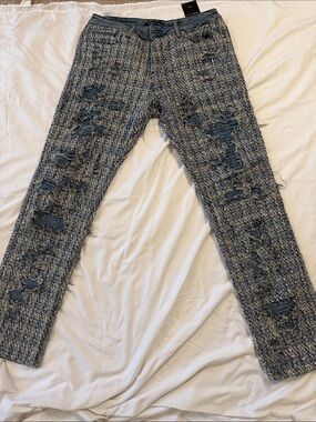 Embellish Boro Jeans Blue Salvage